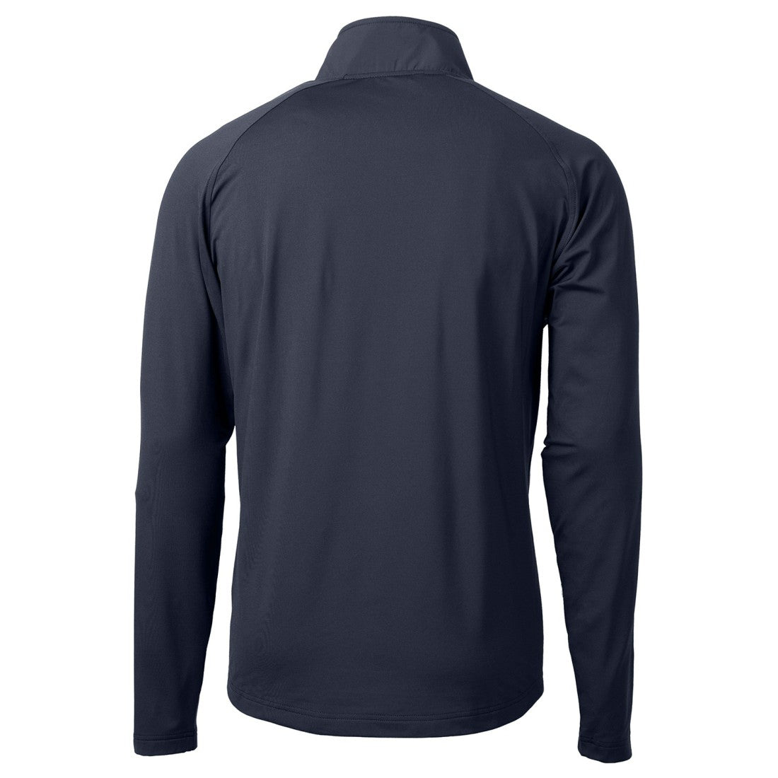 Houston Texans Cutter & Buck Adapt Eco Knit Hybrid Recycled Quarter-Zip Pullover Top Navy - NFL