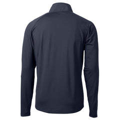 Houston Texans Cutter & Buck Adapt Eco Knit Hybrid Recycled Quarter-Zip Pullover Top Navy - NFL