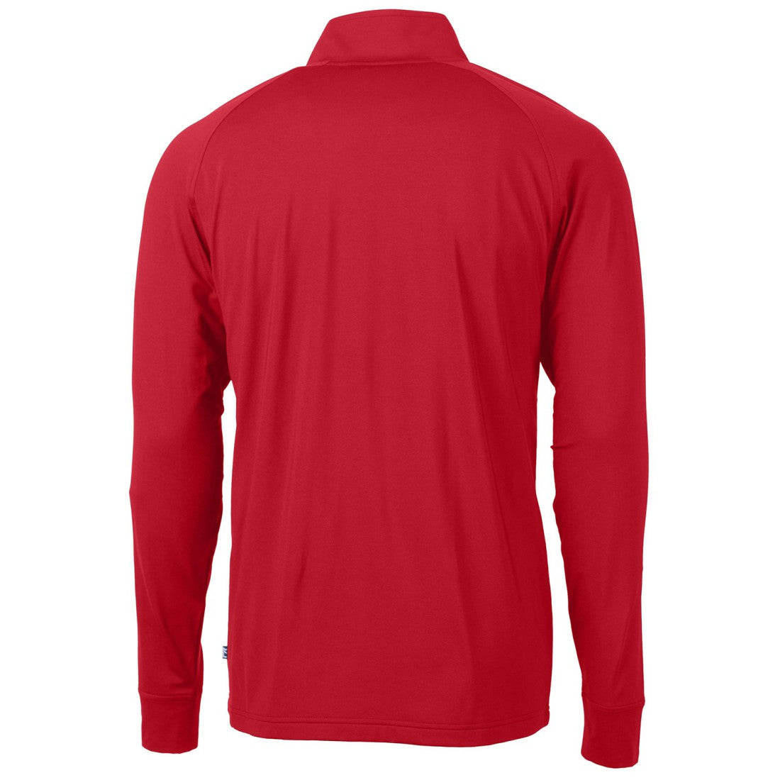 Tennessee Titans Cutter & Buck Team Adapt Eco Knit Hybrid Recycled Quarter-Zip Pullover Top Red - NFL