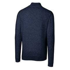 New York Giants Cutter & Buck Lakemont Quarter-Zip Pullover Sweater Navy - NFL