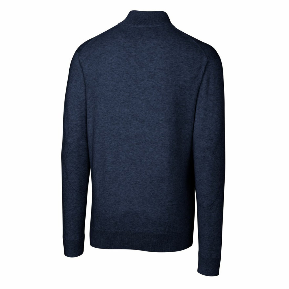 Houston Texans Cutter & Buck Lakemont Quarter-Zip Pullover Sweater Navy - NFL
