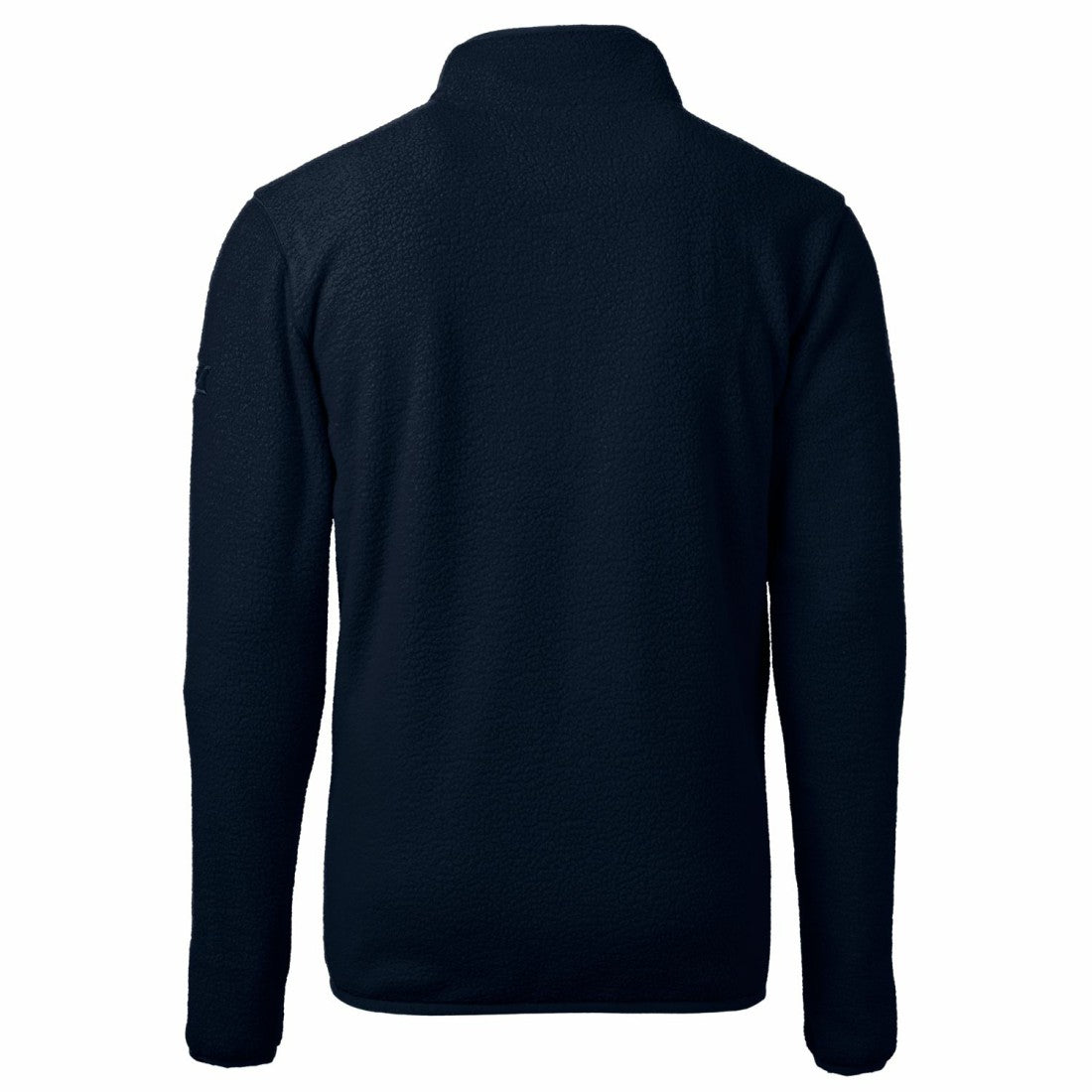 Detroit Lions Cutter & Buck Big & Tall Cascade Eco Sherpa Fleece Quarter-Zip Pullover Jacket Navy - NFL