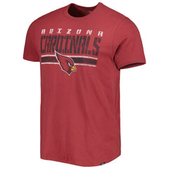 Arizona Cardinals '47 Team Stripe T-Shirt Cardinal - 47 brand