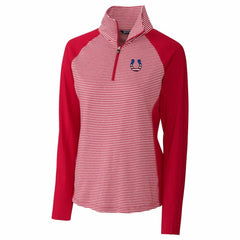 Indianapolis Colts Cutter & Buck Women's Forge Tonal Half-Zip Top Cardinal - NFL