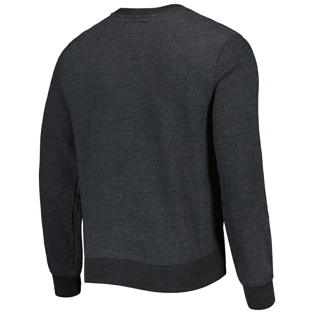 Las Vegas Raiders '47 Bypass Tribeca Pullover Sweatshirt Heathered Black - 47 brand