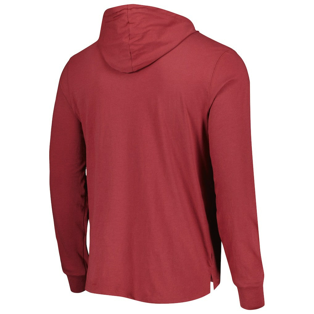 Arizona Cardinals '47 Field Franklin Hooded Long Sleeve T-Shirt Cardinal - 47 brand