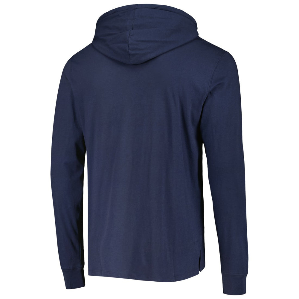 Tennessee Titans '47 Field Franklin Hooded Long Sleeve T-Shirt Navy - 47 brand