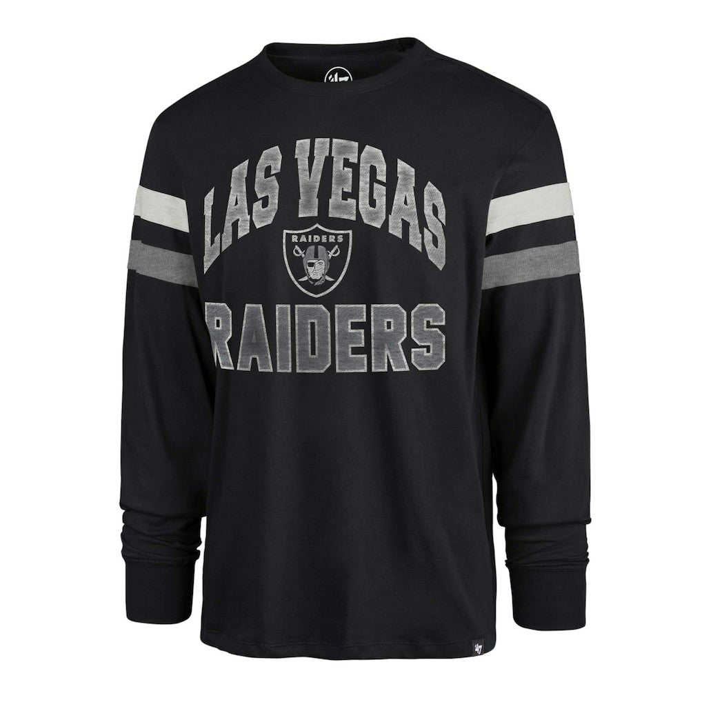 Las Vegas Raiders '47 Irving Long Sleeve T-Shirt Black - 47 brand