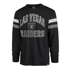 Las Vegas Raiders '47 Irving Long Sleeve T-Shirt Black - 47 brand