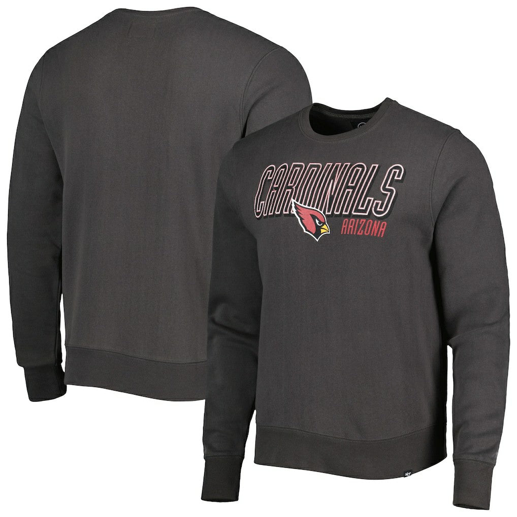 Arizona Cardinals '47 Locked In Headline Pullover Sweatshirt Charcoal - 47 brand