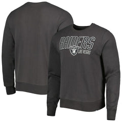 Las Vegas Raiders '47 Locked In Headline Pullover Sweatshirt Charcoal - 47 brand