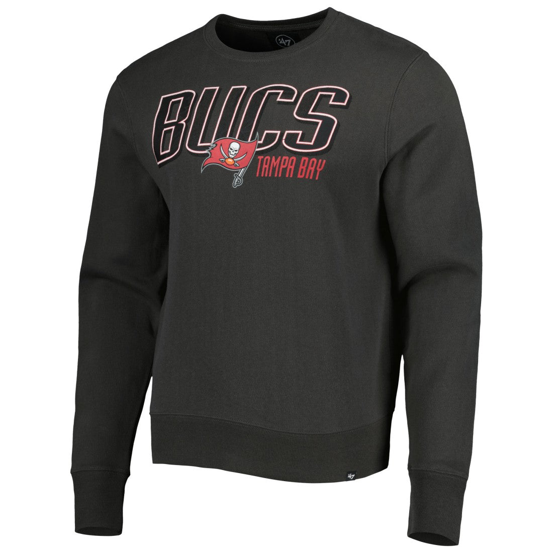 Tampa Bay Buccaneers '47 Locked In Headline Pullover Sweatshirt Charcoal - 47 brand