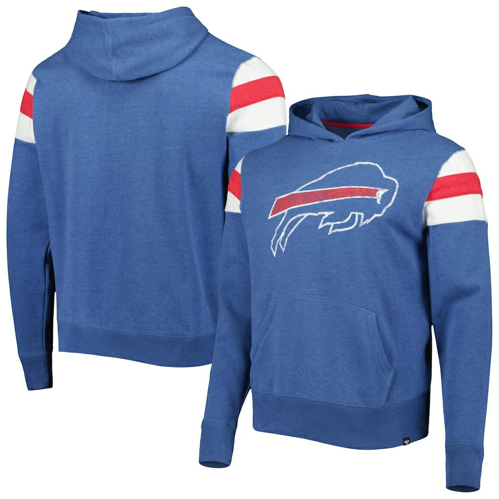 Buffalo Bills '47 Premier Nico Pullover Hoodie Heathered Royal - 47 brand