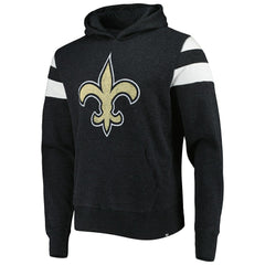 New Orleans Saints '47 Premier Nico Pullover Hoodie Heathered Black - 47 brand