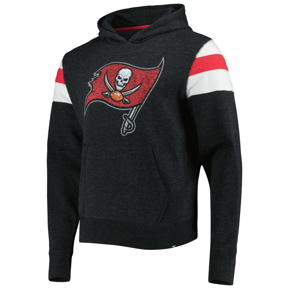 Tampa Bay Buccaneers '47 Premier Nico Pullover Hoodie Heathered Black - 47 brand