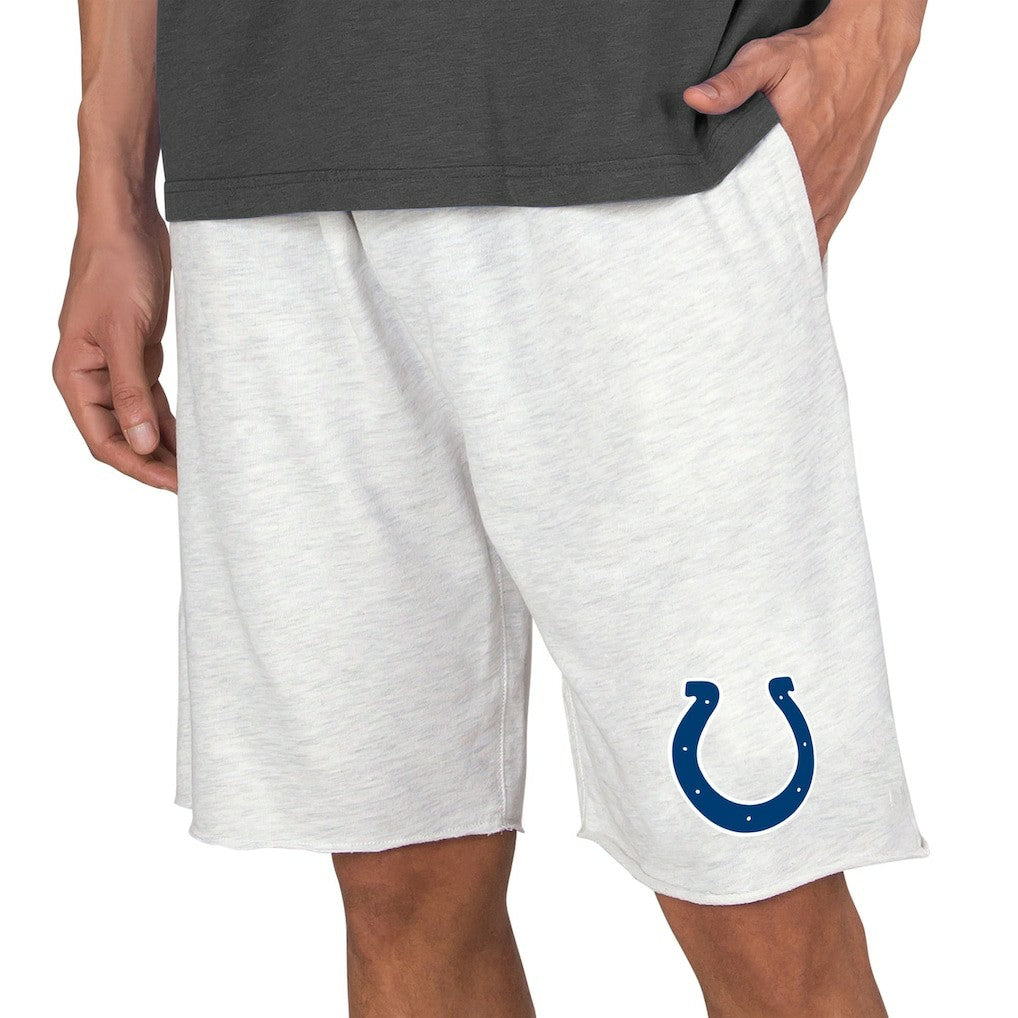 Indianapolis Colts Concepts Sport Mainstream Terry Shorts Oatmeal - NFL