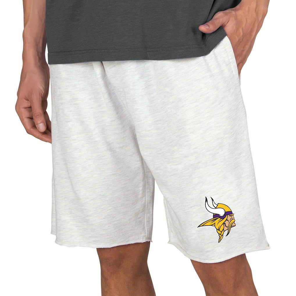 Minnesota Vikings Concepts Sport Mainstream Terry Shorts Oatmeal - NFL