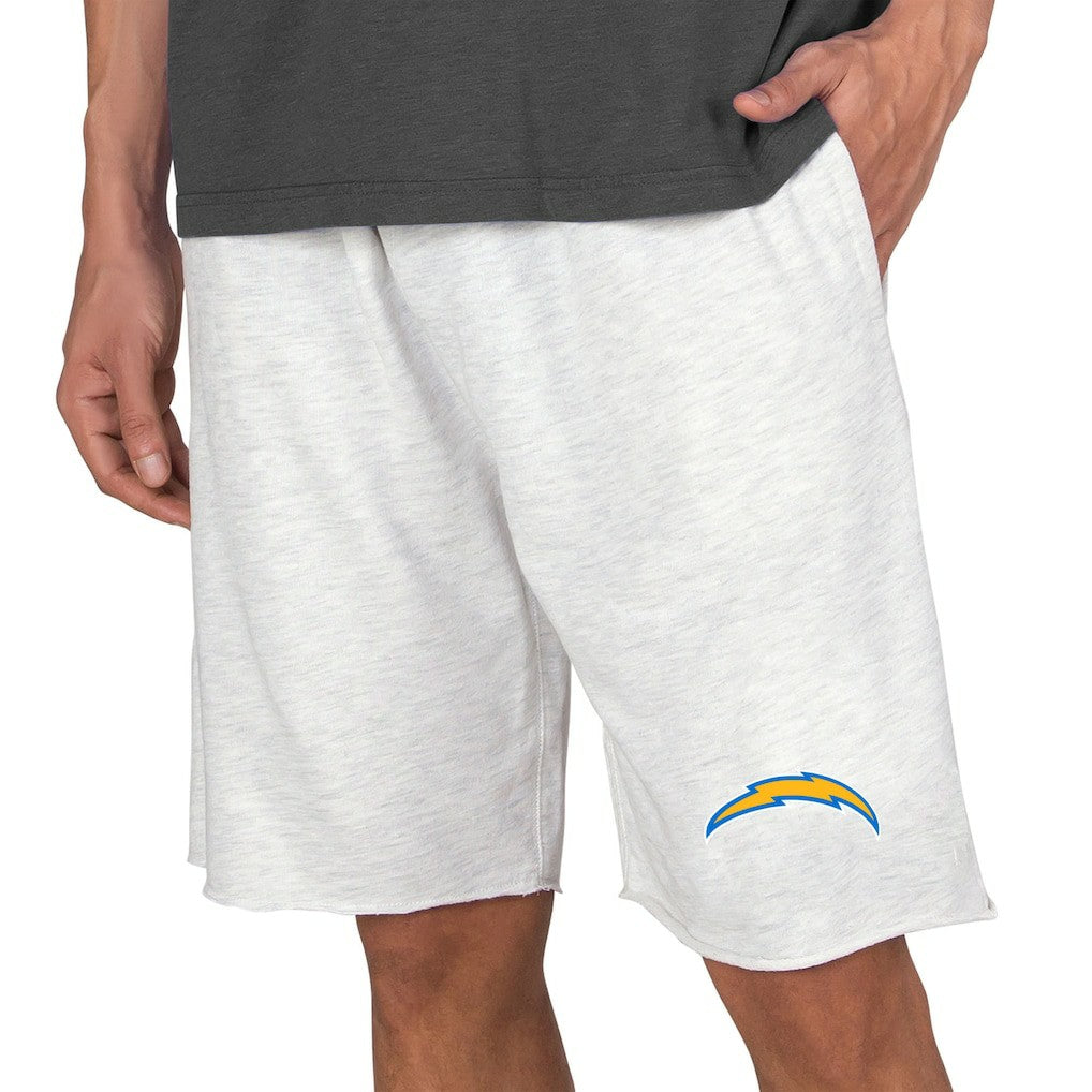 Los Angeles Chargers Concepts Sport Mainstream Terry Shorts Oatmeal - NFL