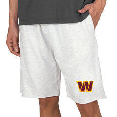 Washington Commanders Concepts Sport Mainstream Terry Shorts Oatmeal - NFL