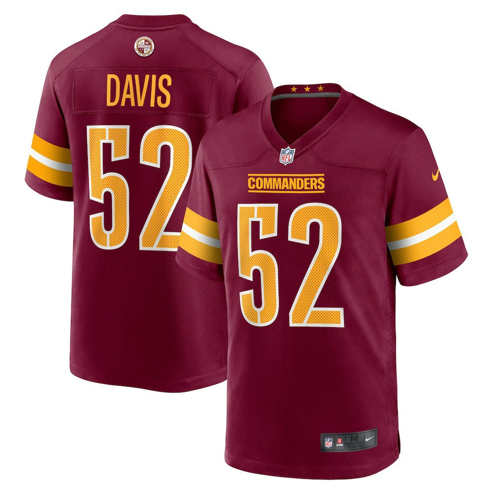 Jamin Davis Washington Commanders Player Game Jersey Burgundy - Nike