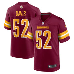 Jamin Davis Washington Commanders Player Game Jersey Burgundy - Nike