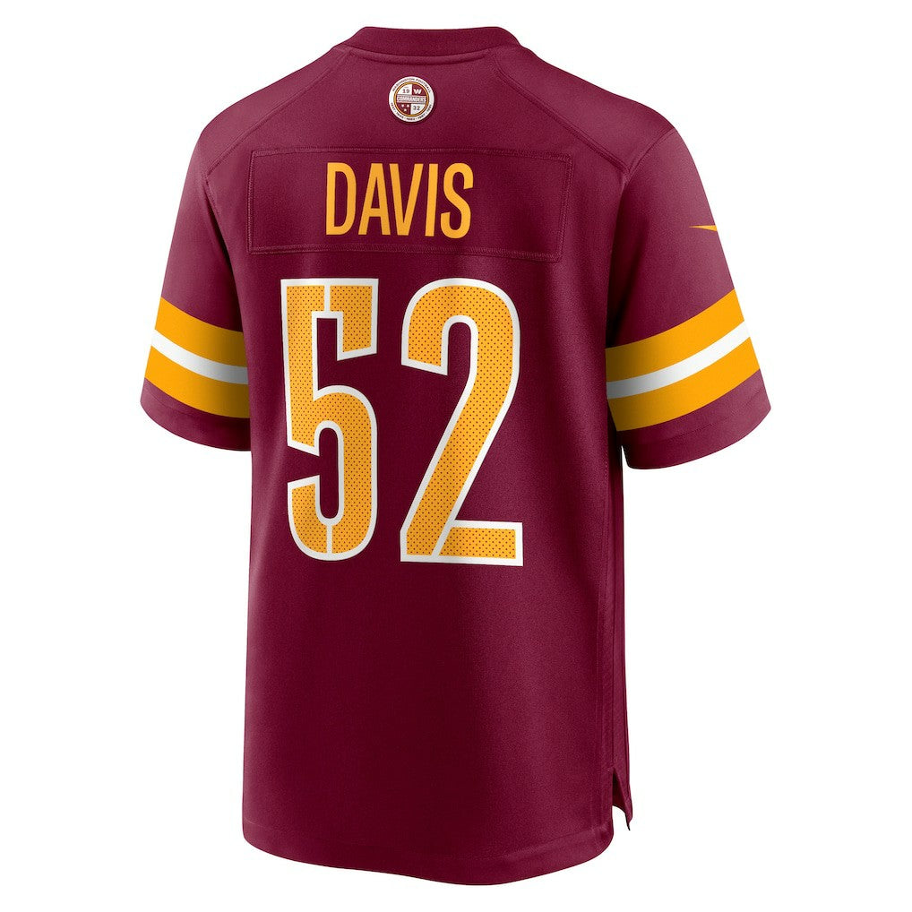 Jamin Davis Washington Commanders Player Game Jersey Burgundy - Nike
