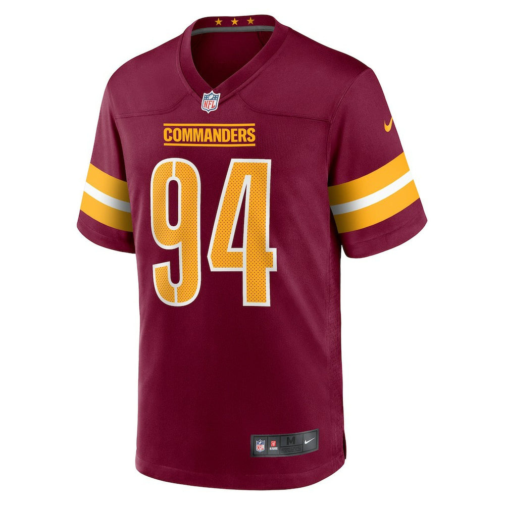 Daron Payne Washington Commanders Player Game Jersey Burgundy - Nike