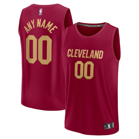 Cleveland Cavaliers Fast Break Custom Jersey sale - Wine sale - Icon Edition | NBA Jerseys