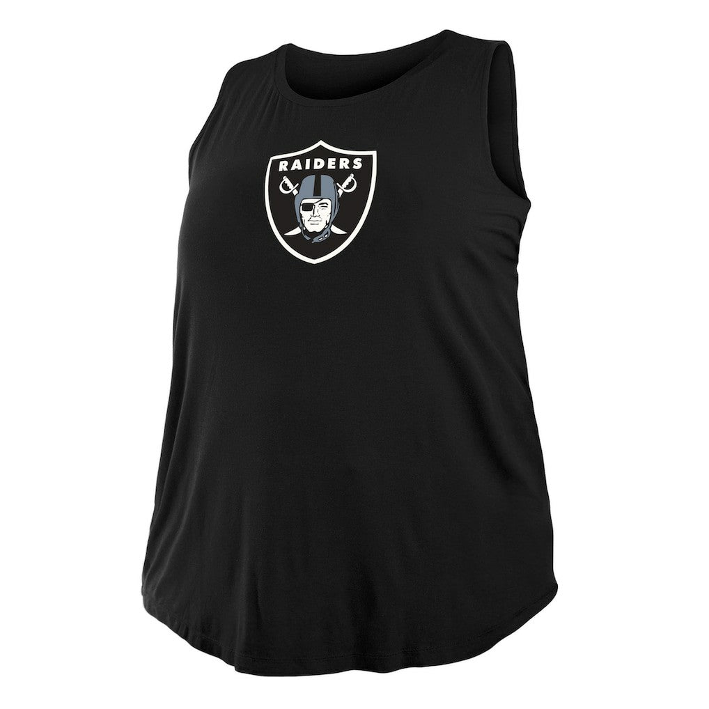 Las Vegas Raiders New Era Women's Plus Size Tank Top Black - NFL