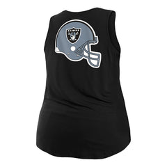 Las Vegas Raiders New Era Women's Plus Size Tank Top Black - NFL