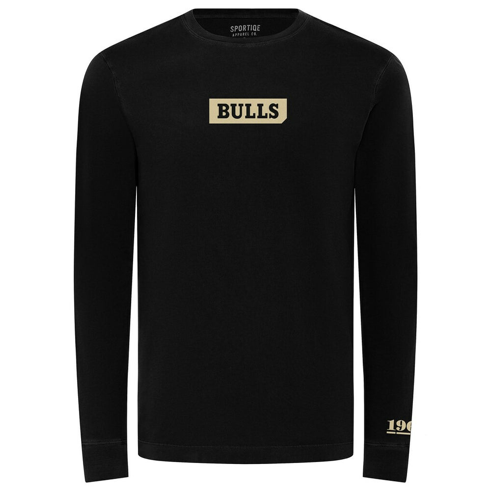 NBA - Chicago Bulls Sportiqe Unisex 1966 Collection Mohave Pullover Sweatshirt - Black