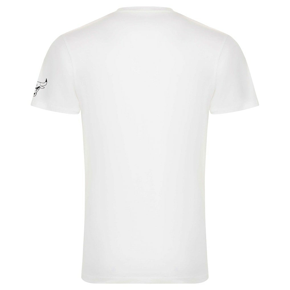 NBA - Chicago Bulls Sportiqe Unisex 1966 Collection Bingham T-Shirt - White