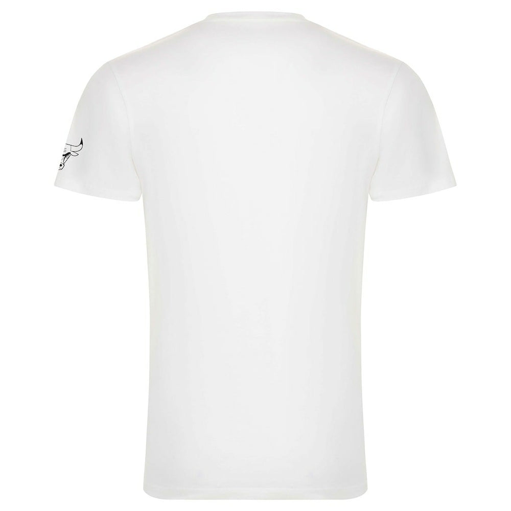 NBA - Chicago Bulls Sportiqe Unisex 1966 Collection Bingham T-Shirt - White