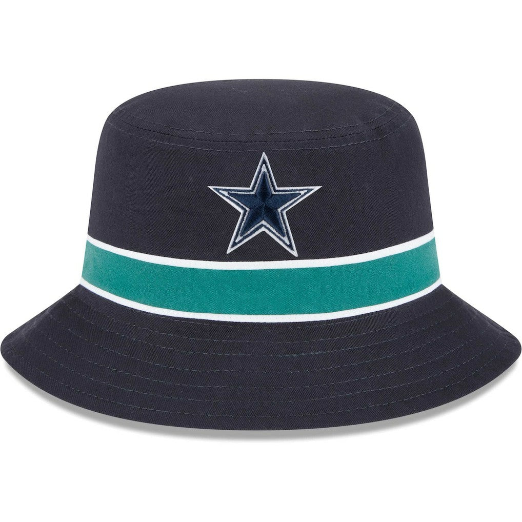 Dallas Cowboys New Era Reversible Bucket Hat Navy/Camo - NFL