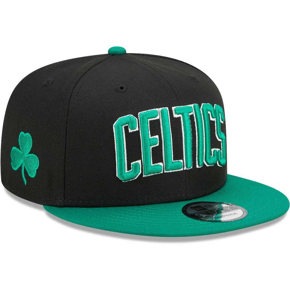 New Era - Boston Celtics Jersey Hook Statement Edition 9FIFTY Snapback Hat - Black/Green