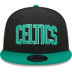 New Era - Boston Celtics Jersey Hook Statement Edition 9FIFTY Snapback Hat - Black/Green