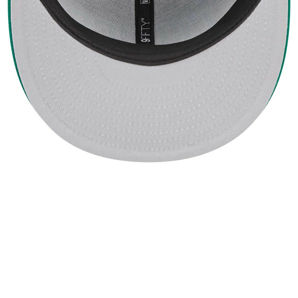 New Era - Boston Celtics Jersey Hook Statement Edition 9FIFTY Snapback Hat - Black/Green