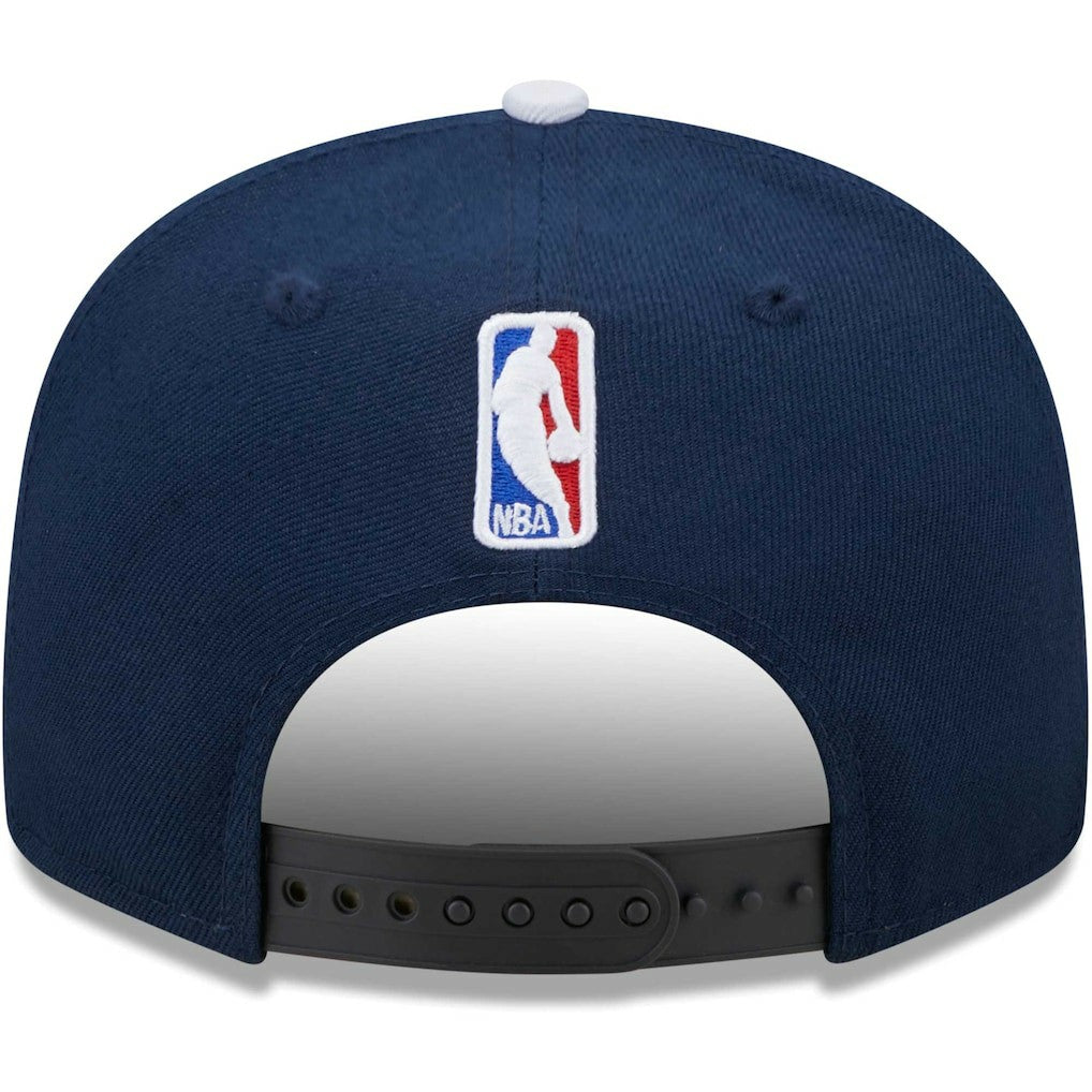 New Era - Dallas Mavericks Jersey Hook Statement Edition 9FIFTY Snapback Hat - Navy/Gray