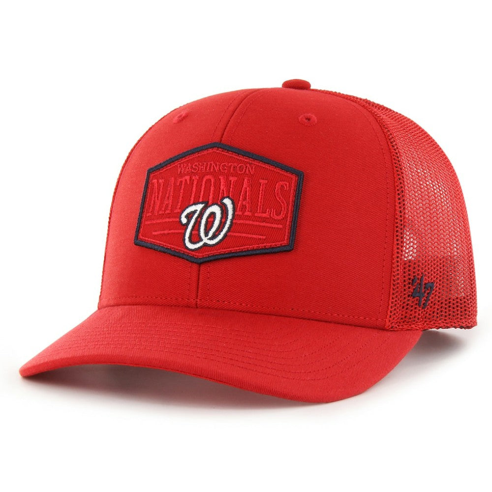 Washington Nationals '47 Ridgeline Tonal Patch Trucker Adjustable Hat Online