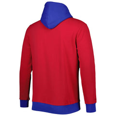 New York Giants Big Face 5.0 Pullover Hoodie Red - Mitchell & Ness