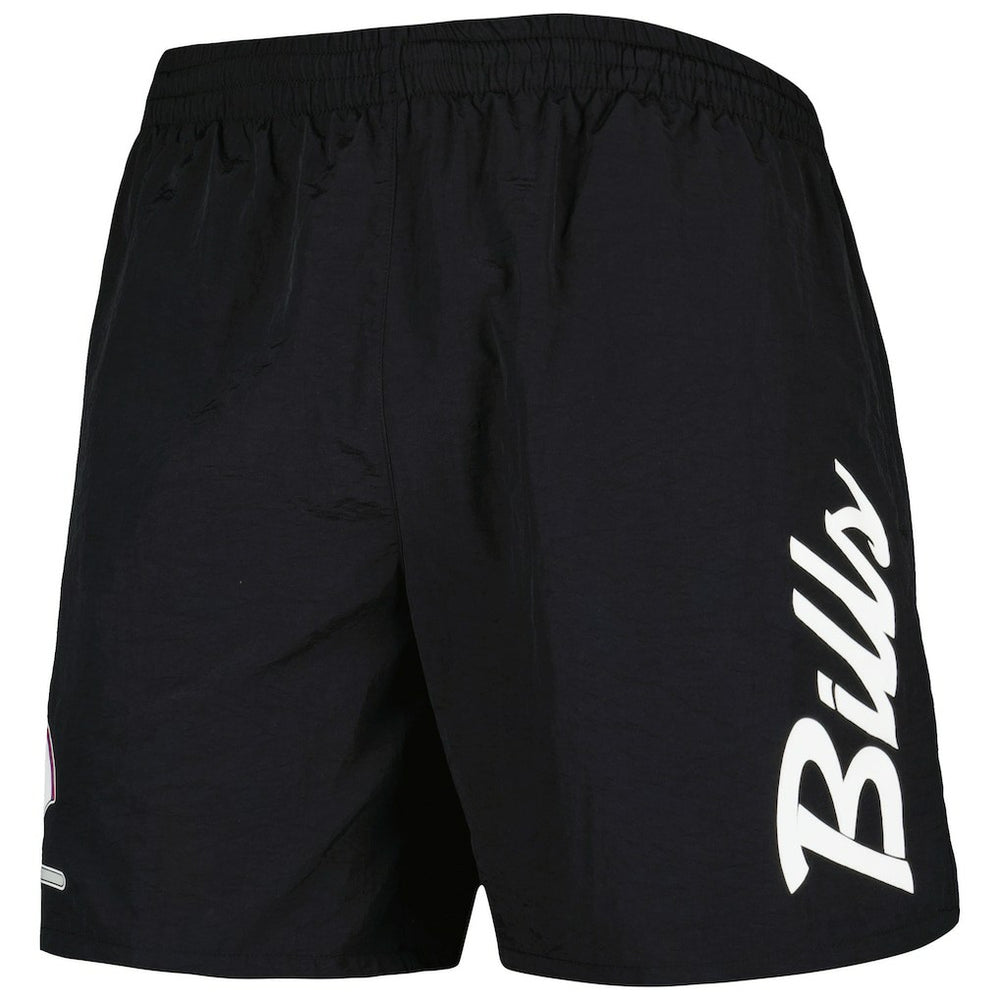 Buffalo Bills Team Essentials Nylon Shorts Black - Mitchell & Ness
