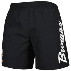 Cleveland Browns Team Essentials Nylon Shorts Black - Mitchell & Ness