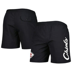 Kansas City Chiefs Team Essentials Nylon Shorts Black - Mitchell & Ness
