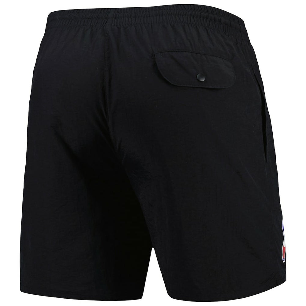 New England Patriots Team Essentials Nylon Shorts Black - Mitchell & Ness
