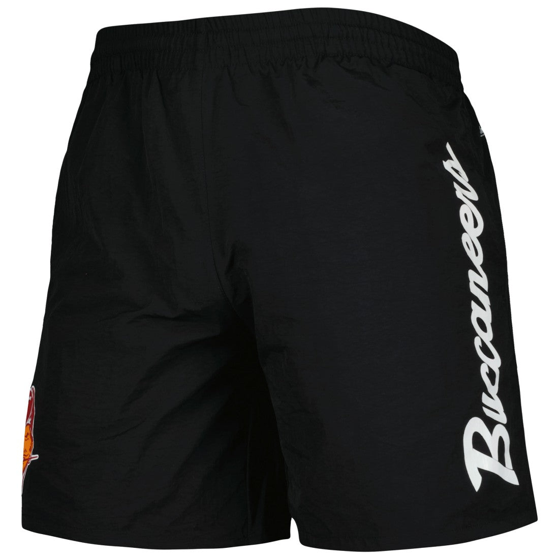 Tampa Bay Buccaneers Team Essentials Nylon Shorts Black - Mitchell & Ness