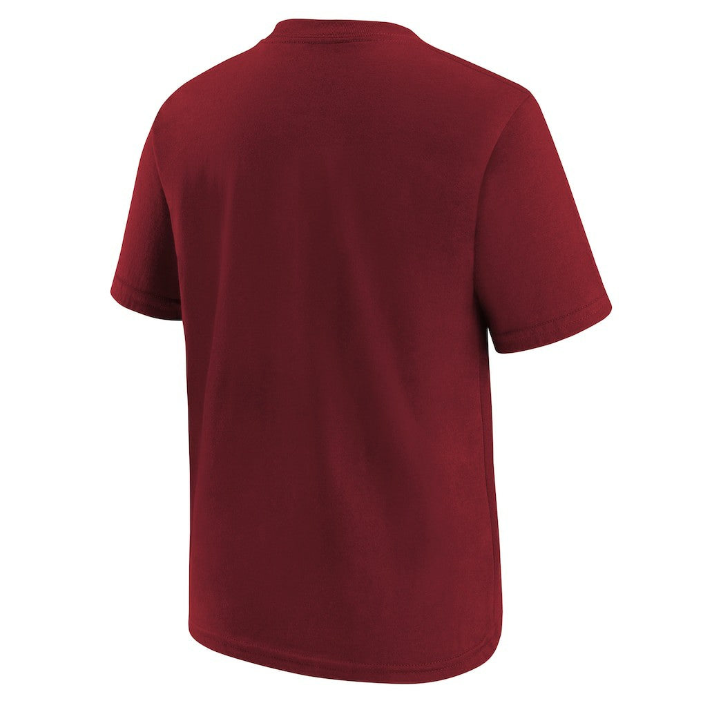 Washington Commanders Youth 90th Anniversary Logo T-Shirt Burgundy - Nike