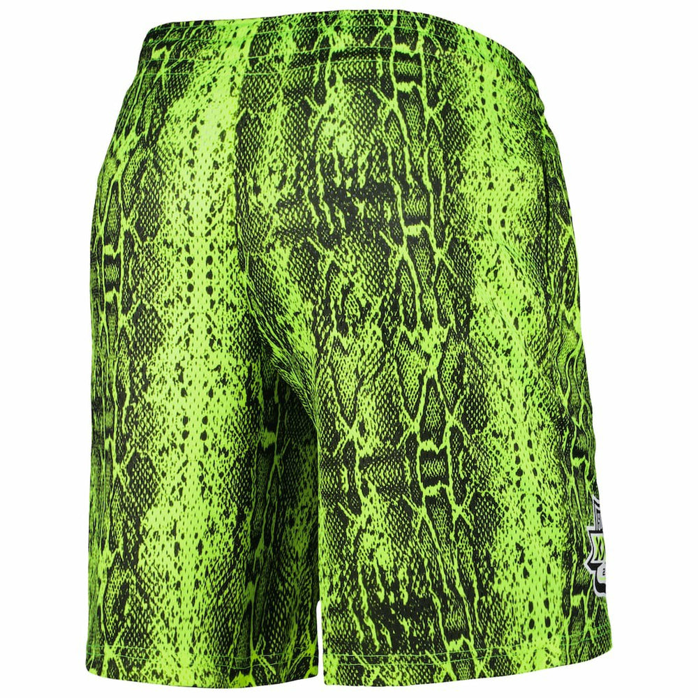 Los Angeles Rams New Era Summer Pop Shorts Neon Green - NFL