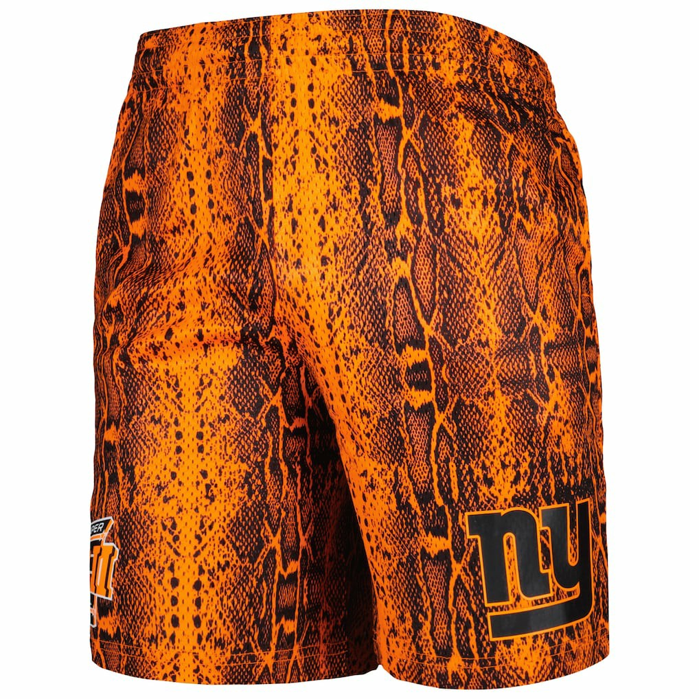 New York Giants New Era Summer Pop Shorts Orange - NFL