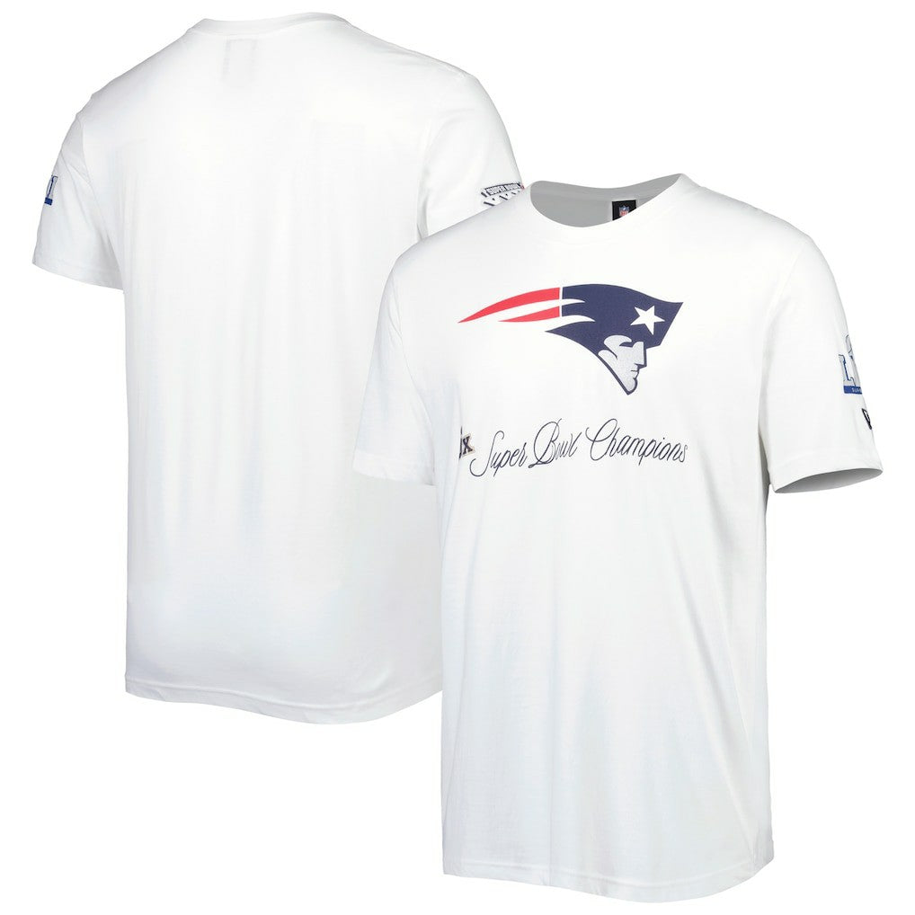 New England Patriots New Era Historic Champs T-Shirt White - NFL
