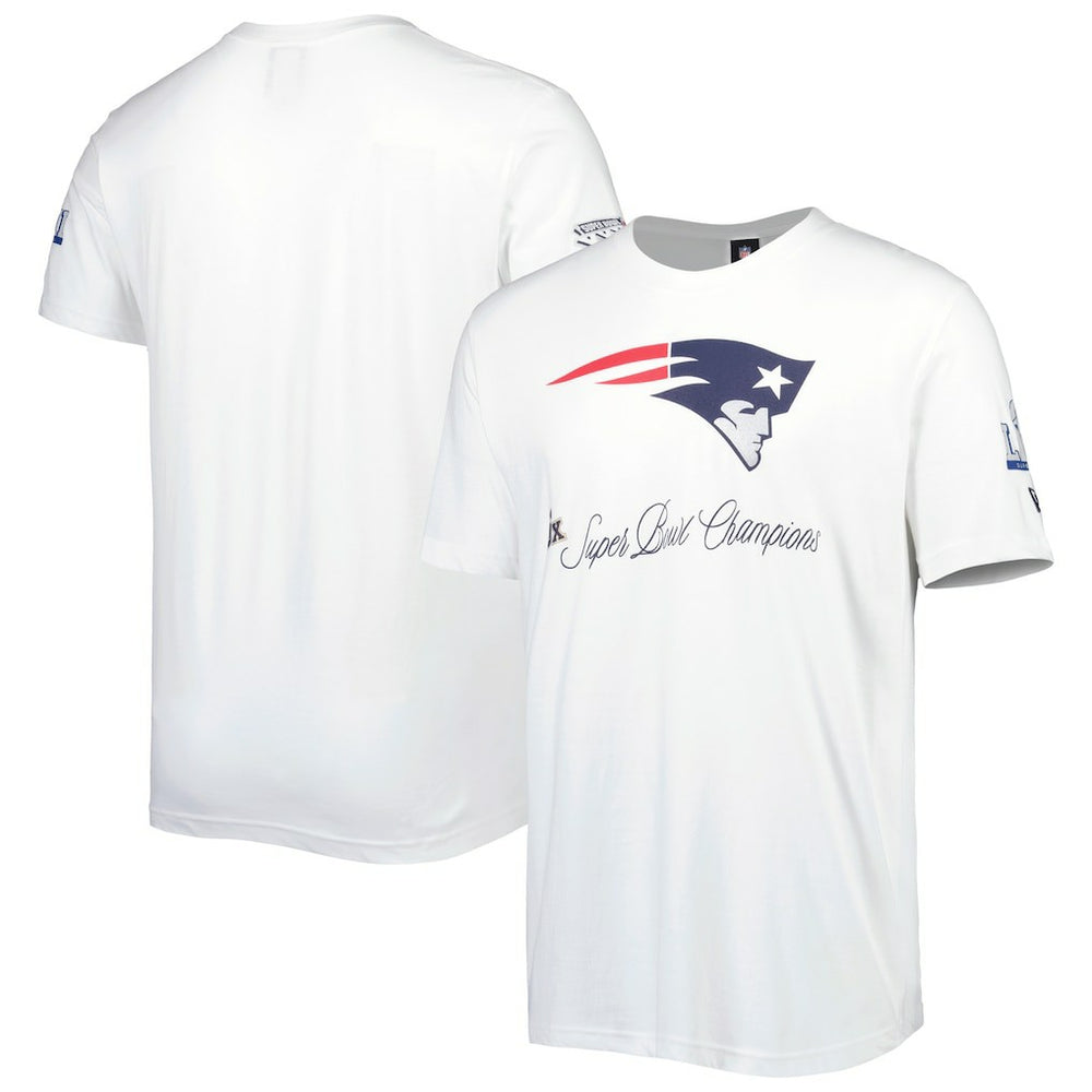New England Patriots New Era Historic Champs T-Shirt White - NFL
